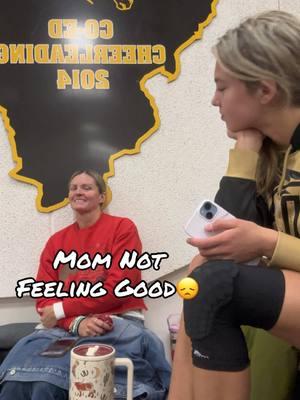 #1 Mom! Sitting in the bleachers all day, even when she isn’t feeling the best. #momlife #momlifebelike #momlifevibes #momsbelike #wrestletok #wrestlingtiktok 