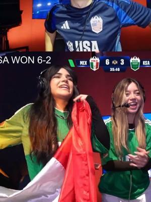 México wakes up and eliminates Saudi Arabia from the King’s League World Cup Nations.  #kingsleague #WorldCup #saudiarabia #Mexico #Nations #alana #werevertumorro 