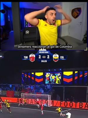 Reaccionando al gol de Colombia | #trend #paratii #viralesprime #kingsleague #djmario #alanalaranaa #westcol