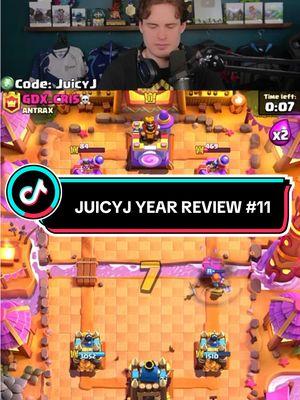 CHAT DECIDES! my 11th highest viewed (560k) TikTok of 2024 was this clip from September where I mistakenly left it up to chat to decide… #clashroyale #crl #streamer #GamingOnTikTok #WhatToPlay #juicyjcr 