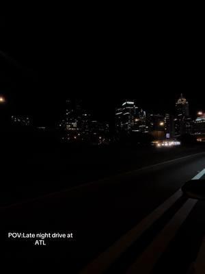 Late night drive in downtown ATL 😮‍💨#Atlant #fyp #foryoupage #viral #atlantageorgia #fypシ゚viral 