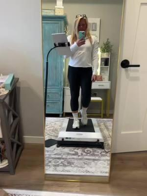 Walking machine weather! When it’s 1 degree outside I’m so thankfull to have a walking pad at home for under a standing desk + moves to other rooms!  Tap the cart to shop!  #walkingpad #walkingmachine #walkingpadathome #walkingpadtreadmill #walkingpadforunderdesk #fitnesstips 