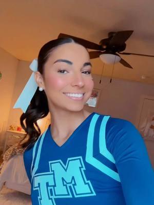 big news!!! it’s game day!!!💙🏀 #collegebasketball #mtsu #collegecheer #mtsucheer #foryoupage #fyp 