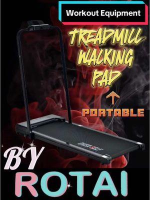 Treadmill walking pad great for working out inside and on the go 🏋️‍♀️  portable. #workoutroutine #walkingpad #stayinshape #treadmill #treadmillworkout #treadmillchallenge #TikTokShop 