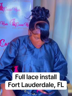 Wig Install @Cassie Goal Digger  Rele nan 772 281 15 83 pou mete Appointment! Mwen Nan Fort Lauderdale, FL ….. #fypp #makeupartis #wiginstall #wig #makeupinfluencer #haitiantiktok🇭🇹 #viral_video #haitiantiktokers509 