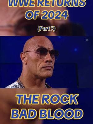 Returns of 2024 #WWE #wrestletok #wrestling #romanreigns #codyrhodes #rock #bloodline #goldberg #gunther #rhearipley #livmorgan #fyp 