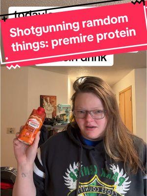 Replying to @Kody James Lou probably a reason it was on clearance #premireprotein #pumpkinspice #shotgunning #cc 