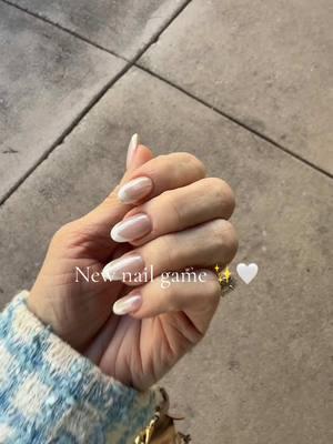 Who is this? 🤍✨ Hate sitting there getting nails done, but so happy when it’s done  #nailsoftiktok #classic #frenchchromenails #sfblogger 