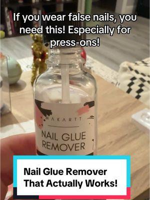 This is the only way I remove my false nails! Come check this out! I removed my 11 day old nails in 7-10 minutes. #nailglueremover #pressonnailremoval #pressonnails2025 #pressonqueen #bestnailglueremover 