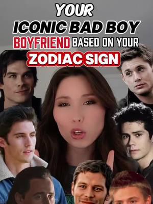 PART 2‼️ Your iconic bad boy boyfriend based on your zodiac sign #DamonSalvatore #klausmikaelson #VampireDiaries #Loki #DeanWinchester #Supernatural #JarahMariano #GilmoreGirls #RafeCameron #Zodiac #ZodiacSign #Leo #Libra #Aries #Virgo #Scorpio #Gemini 