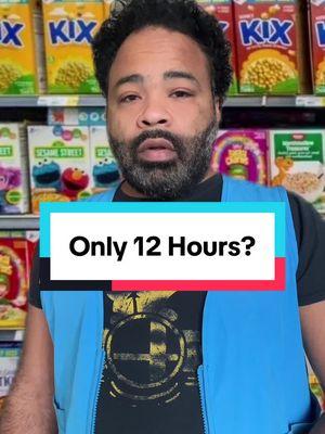 I only got 12 hours next week… #retail #hourscut #schedule  #manager #retailking #workskit #retailworker #customerservice #fypシ 