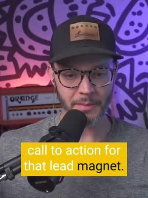 Now that you have an awesome lead magnet, don't forget to get the word out! Finding a natural place to include this in your content will benefit you AND your viewers/listeners 🎧 #freelancegrowth #freelancetips #creativebusiness #contentcreation #freelancecontent