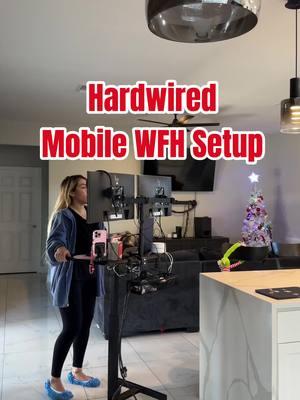 Click the link bio for my whole setup! . #wfh #wfhhacks #wfhlife #wfhsetup #wfhmom #wfhjobs #momtok #wfhtips #workfromhomejobs #workfromhome 