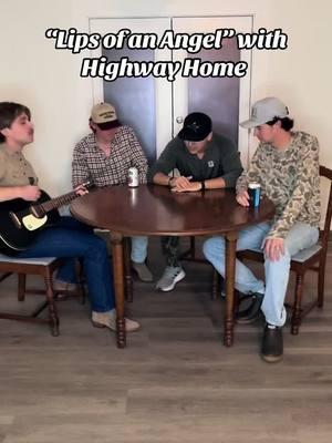 Good times with the @HighwayHomeMusic fellas #viral #coversong #lipsofanangel #fyp 