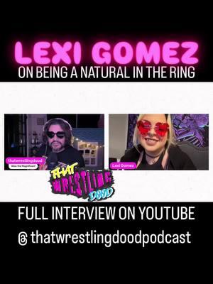 Moms always knows best..    FULL INTERVIEW with Ms. HOLLYWOOD HORROR herself @lexii_gomez_ is on YouTube @ thatwrestlingdoodpodcast ( https://youtu.be/1yRDAoIURJQ?si=XotpcPEHDDH1GaW6 ).    Don’t forget to LIKE, COMMENT, SHARE & FOLLOW.. . . . .  #lexigomez #wrestlingpodcast #podcast #indywrestling #indywrestlingmatters #indywrestler #womenswrestler #womenswrestling #womenswrestlingmatters #hollywoodhorror #luchalibre #thatwrestlingdood 