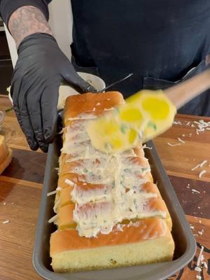 Different way to do Chessy Garlic Bread and was delicious.  Thanks for the inspiration @BBQFriend  #traegergrills #kendrickbbq #cheesybread #garlicbread #cheesebread #cheesy @Traeger Grills 