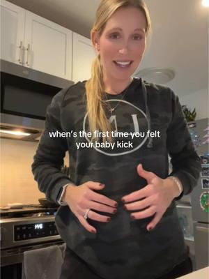 I swear I felt flutters & it wasnt my imagination 😂 #firsttimemom #14weekspregnant #babykicks #firsttimepregnant #pregnancytiktok #pregnancyjourney 