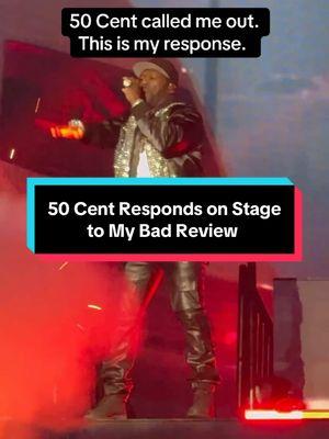 I made a video calling 50 Cent’s residency the worst show to come to Vegas. He responded. I stand by my authentic and honest review, both as someone who is a genuine fan of 50’s work and someone who reviews things by Vegas standards full time. The audio and production did not live up to Vegas standards on opening night and I was disappointed. Subsequent nights looked much better with special guests and clear audio. No disrespect to 50 or his team. #vegas #lasvegas #vegasstarfish #50cent #vegasnews #gunit #vegasreview 