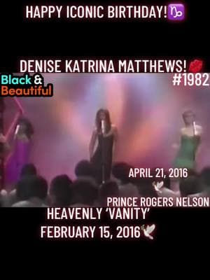 #LegendaryPost. #IconicPost. January 4, 1959. Happy Heavenly 66th Birthday, Denise “Vanity” Matthew!♑️ Written and produced by Prince. For Vanity Six 1982 debut album. Nasty Girl made #1/BB Bubbling Under Hot 100 Singles; #1/BB Dance Club Songs; #7/BB Hot R&B/Hip-Hop Songs.🔥 Vanity Six album released Four Billboard/radio singles: He's So Dull; Nasty Girl; Drive Me Wild; Bite the Beat.💿 Vanity Six album made #6/BB Top R&B/Hip-Hop Albums; #45/BB 200.💿; and sold 500,000 copies, becoming Certified Gold.🏆 #legend #icon #denisematthews #january4 #1959 #capricorn #nastygirl #1982 #vanitysix #soul #rnb #dance #pop #rap #hiphop #funk #synthpop #billboard200 #prince ##makingtheband##makingthecut##80smusic##80sclassic##tiktokmusic##tiktokclassics##viralmusic##viralvideo##viraltiktok##fyp