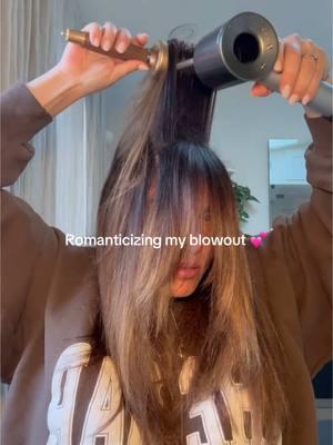 Have to hype myself up for this sh*t🙃 #blowout #athomeblowout #athomehaircare #dysonhair #dysonblowout #blowoutroutine 