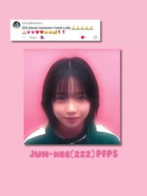 Requested by @222ilovesg ||  #squidgame #squidgameseason2 #squidgamepfps #squidgamepfp #squidgame222 #222 #player222 #junhee #222pfp