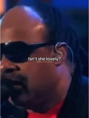 Stevie Wonder- Isn’t She Lovely ❤️🤩🥰 #steviewonder #isntshelovely #mercifullyrics #fypシ #relatable 