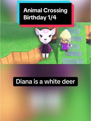 In Animal Crossing on January 4th, it’s Diana’s birthday! Happy birthday Diana! #animalcrossing #animalcrossingnewhorizons #animalcrossingswitch #switch #nintendo #nintendoswitch #switch2 #animalcrossingbirthday #January4th #January4 #Diana #animalcrossingDiana #Dianaanimalcrossing #acDiana #Dianaac #funfacts #didyouknow #animalfunfacts #deer #cute #cuteanimals #gaming #GamingOnTikTok #gamingonyoutube #birthday #happybirthday #cozygames #cozygaming #cozygamer