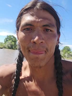 I miss Late Spring. Enter the Caveman. 🤙🏽 #fyp #fypシ #viralvideo #river #tree #nativetiktok #indigenous #swimming #caveman 