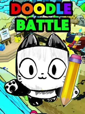 How to Do the Doodle Battle and Get Pencils Pet Simulator Doodle World #petsimulator99 #petsimulator #petsim #ps99 