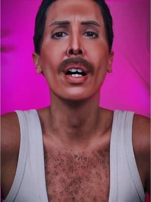 Freddie Mercury transformation  #freddiemercury 