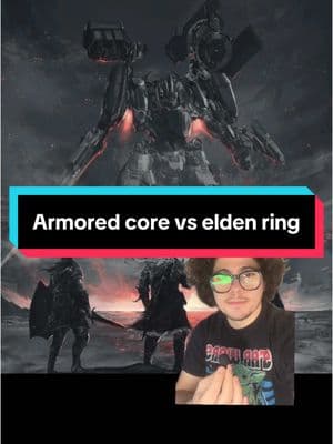 Armored core vs Elden ring  #retrojo #eldenring #ArmoredCore #armoredcore6 #mech #tarnished #soulslike #fromsoft #radahn #malenia #darksoulsmemes #darksouls #eldenringgameplay #yap #yapping #yapsession #rant #vs #op #overpowered 