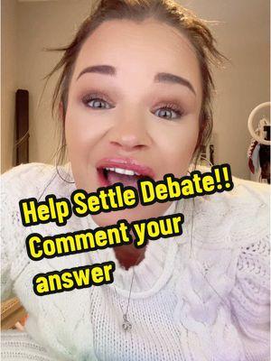 I want to hear from you! This tends to be a very debatable question! #fyp #debatetiktok #answeringcomments #michigan #speaknow 