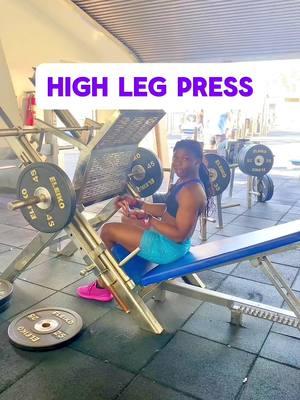 Target Your Glutes with the High Leg Press #legday #legdayworkout #glutesworkout #personaltrainer #fitnesstrainer #gymmotivation #fitnessmotivation #HealingJourney 