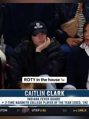 Caitlin Clark the ultimate supporter 🐐🙌 #CaitlinClark #Iowa #Butler #basketball #collegebasketball #WNBA 