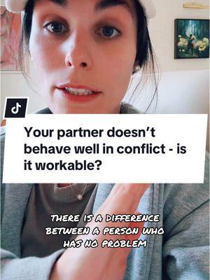 Your partner doesn’t behave well in conflict - is it workable? #intimacycoach #marriagecoach #relationshipcoach #conflict #conflictresolution #mediation #separation #divorce 