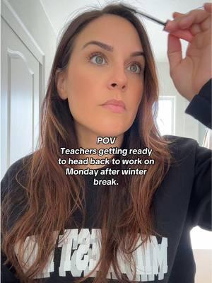 Teachers last weekend of winter break. #teachersonbreak #teachersonwinterbreak #teachersbacktowork #teacherlife #teachersoftiktok #teacher #teachertok 