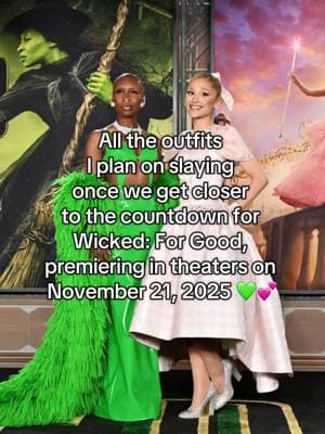 Counting down to November 21, 2025, when Wicked: For Good hits theaters! Stay tuned for Part 2, where I’ll share all the details of the outfits I’ll be slaying leading up to the premiere. One thing I can say now—all dresses are from @SHEIN ! 💚✨ #WickedCountdown #SHEINStyle #klarnapartner 