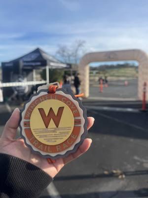 My first 10k trail race 🏃🏻‍♀️⛰️🏁✅  Was such a fun experience ♥️  #sanjoaquin #winchellcove #lakemillerton #millertonlake #trailrunning #trailrace #10ktrailrun 