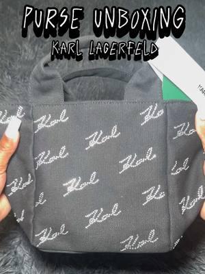 Bling Blingg💎🖤 Loveeeee it!!!! @Karl Lagerfeld @FARFETCH #CapCut #whatiworetoday #unboxing #unboxingvideo #purse #purses #pursecollection #pursecollector #pursetok #houston #blacktiktokcommunity  #farfetch  #farfetchfinds #htx #softlife #trend #trending #influencer #microinfluencer #fy #fyp #fypシ #fypシ゚viral #Wishlist #blackgirltiktok #blackgirl #blackgirltiktokers  #blackgirlluxury #newbag #treatyourself #newbagalert #karllagerfeld #karllagerfeldbag #shopping #pursehaul 