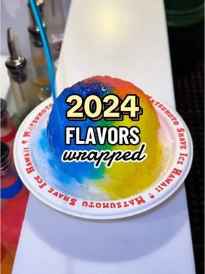 Our top flavors of 2024 are here! 🍧✨ Did your favorite make the list? Let us know in the comments! 🤙🏽 #shaveice  #matsumotoshaveice #oahu #hawaii #haleiwa #CapCut 