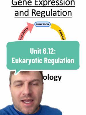 Unit 6.12: Eukaryotic Regulation #biology #apbio #apbiology #science #teaching #unit6 #gene #genetics #dna #exon #intron #proteasome #rnai #regulation #efficent #education #molecularbiology #rna #protein 