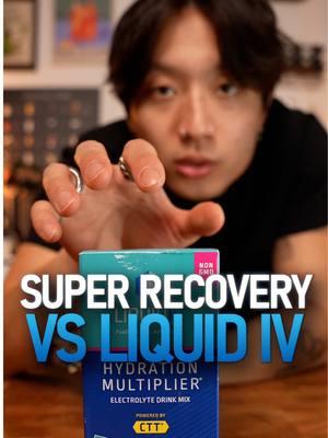 Replying to @PowerSimp is Liquid IV actually better for hangovers than Super Recovery? No, but they're not tackling the same issues! I use them together 👍 #hangover #hydration #natural #liquidiv #superbonsai 