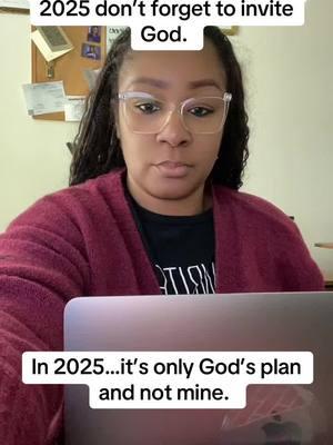 Its only God’s plan in 2025! #goalplanning #visionboard #planning 