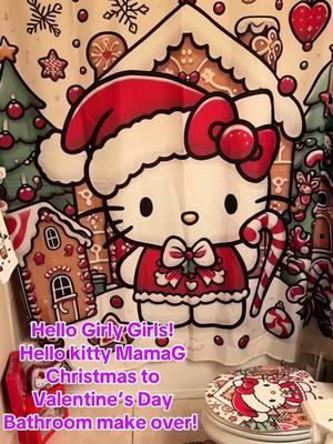 Hello Kitty Girly Girls! Hello Kitty MamaG from Christmas to Valentine’s Day bathroom makeover! @Temu  @Hello Kitty Mama G  @Hello Kitty Mama G  @Hello Kitty Mama G #hellokittydecor #temufinds #foryoupage #foryoupage #temuhaul #temu #temureview #temushopping #roomdecor #ValentinesDay #pinkdecor #pink #hellokittylover #hellokittyvalentinesday #hellokittygirls #hellokittyroom #hellokittycollection #hellokittycollector #bathroom #bathroomdecor #sanriogirl #hellokittycore #hellokittycheck 