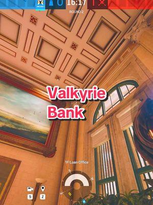 Valkyrie bank #rainbowsixsiege #rainbowsix #r6 #schizosiege #rainbow6siege 