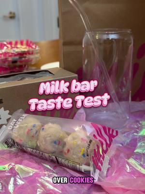 Milk Bar Taste Test @MILK BAR 🥹🫶💕🎂 TYSM Milk Bar! I know where I’m getting my next birthday cake! #gifted #milkbar #tastetest #confetticake #birthdaycake #desserts #cookies #cakes 