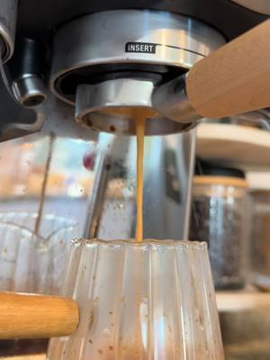 POV: you got a Breville Espresso Machine for Christmas! Leave all your coffee and espresso tips below☕️ What is your favorite espresso drink you make? #coffee #espresso #breville #touch #espressomachine #coffeeasmr #asmr #caramel #macchiato #starbucks 