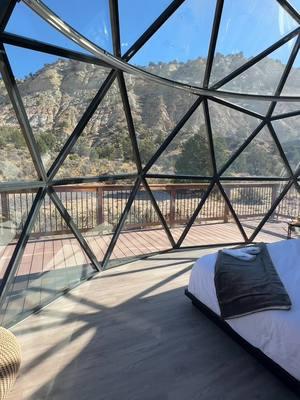 Looking for a unique vacation in the most romantic setting?  You have found it! Our Aries Sky Domes sit on a private deck nestled in the Clear Sky Resorts canyon. Featuring a private firepit out back, a private restroom and huge panoramic windows for incredible sky views, this is the place to take that special someone to sleep under the stars. ✨🥰 Valentine’s Day is coming up and it’s the perfect time to gift a stay to the person you would love to come here with. Or send them this video to drop a little hint 😉 #clearskyresortsbrycecanyon #creatorsearchinsights #romantictrip #honeymoontrip #honeymoondestinations #ValentinesDay #utah #glamping #southernutah #brycecanyonnationalpark #zionnationalpark #domesweetdome 