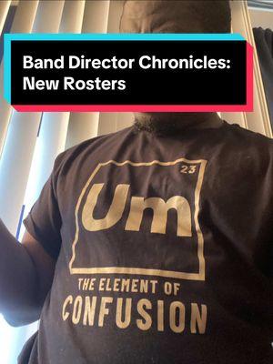 When you check your rosters and see new names added…. #bandlife #BandDirectorChronicles #banddirectorsoftiktok #justforlaughs #teachersoftiktok #banddirectors #teacherlife 