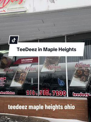 teedeez in maple heights is one of my fav hidden gems in the city! i order all the time and they literally never disappoint, go check them out!  #cleveland #clevelandfood #Foodie #clevelandfoodie #soulfood #soulrolls #clevelandbrowns #clevelandohio #clevelandcavaliers #chickenphilly #burger #yummy #seafood #dinner #wingdinner 